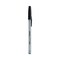 Universal Medium 1 mm Stick Ballpoint Pen - Black Ink, Gray/Black Barrel (1 Dozen)